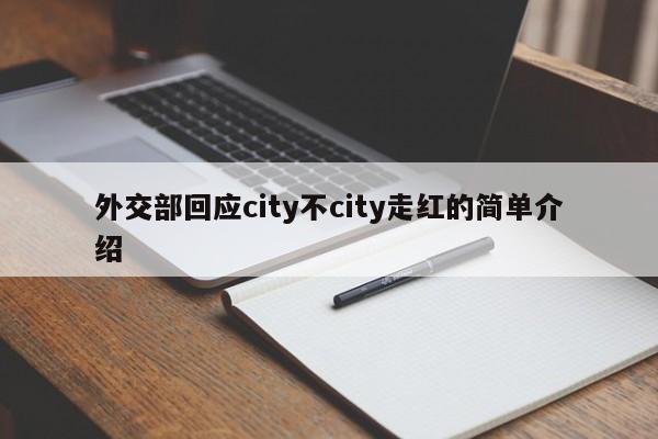 外交部回应city不city走红的简单介绍