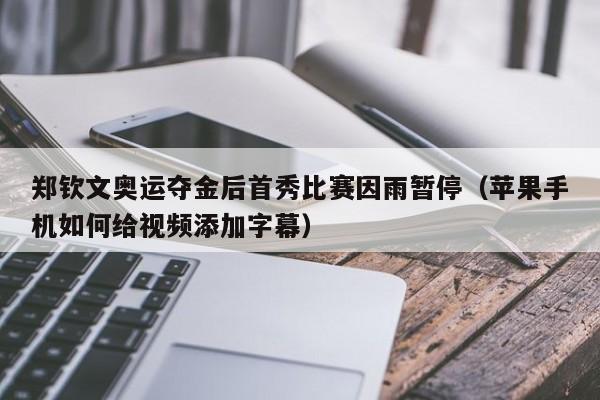 郑钦文奥运夺金后首秀比赛因雨暂停（苹果手机如何给视频添加字幕）