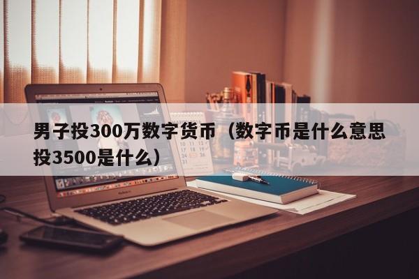 男子投300万数字货币（数字币是什么意思投3500是什么）