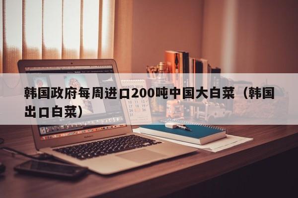 韩国政府每周进口200吨中国大白菜（韩国出口白菜）