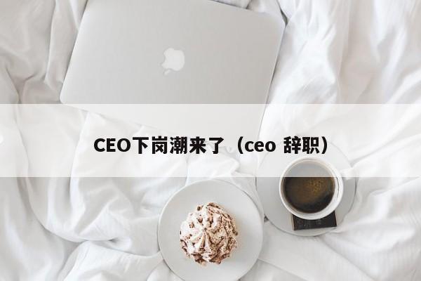 CEO下岗潮来了（ceo 辞职）