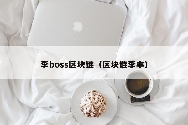 李boss区块链（区块链李丰）